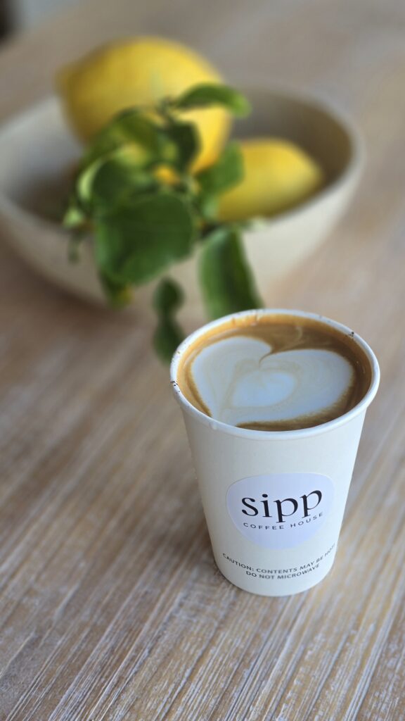 Latte art by Sipp Coffee House - Los Angeles